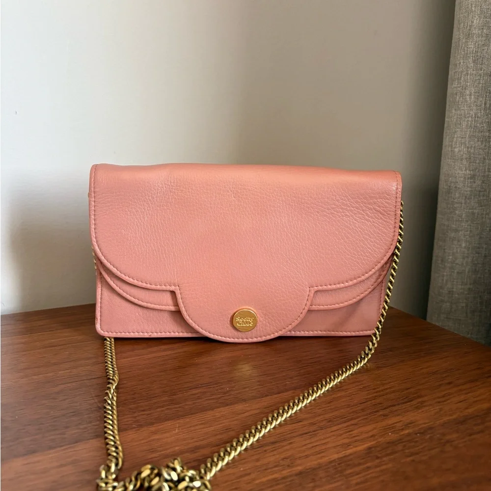 See By Chloe Polina Leather Crossbody Bag - Picture 1 of 5